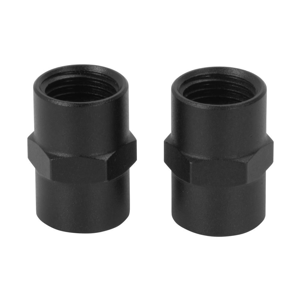 DEWALT 1/4 Inch NPT (F) x 1/4 Inch NPT (F) Hex Connector, 2 Pack, large image number 1