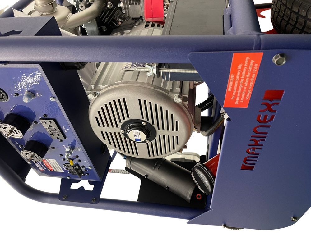 Makinex 16,000 Watt Gas Powered Portable Generator, large image number 4