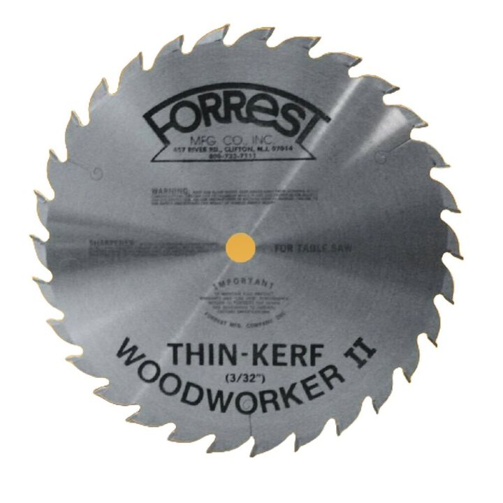 Forrest Woodworker II 10In x 30T ATB Blade