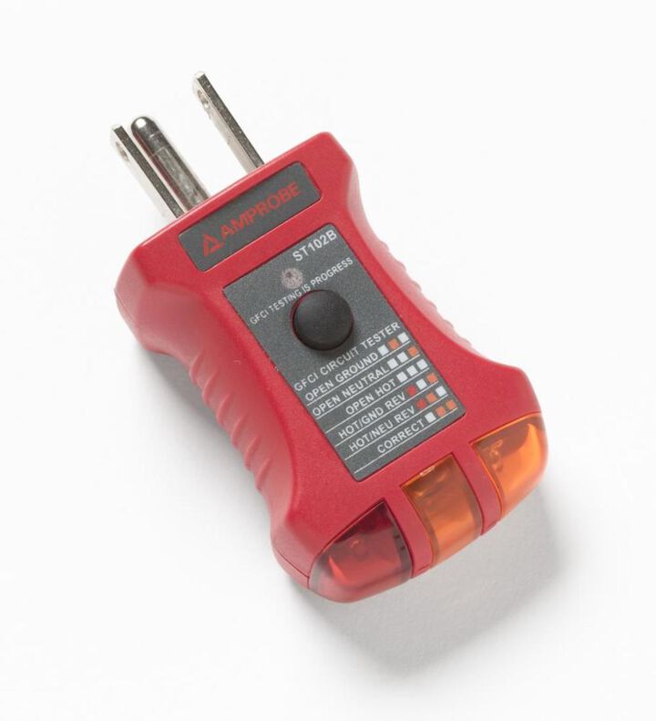 Amprobe Receptacle Tester with GFCI