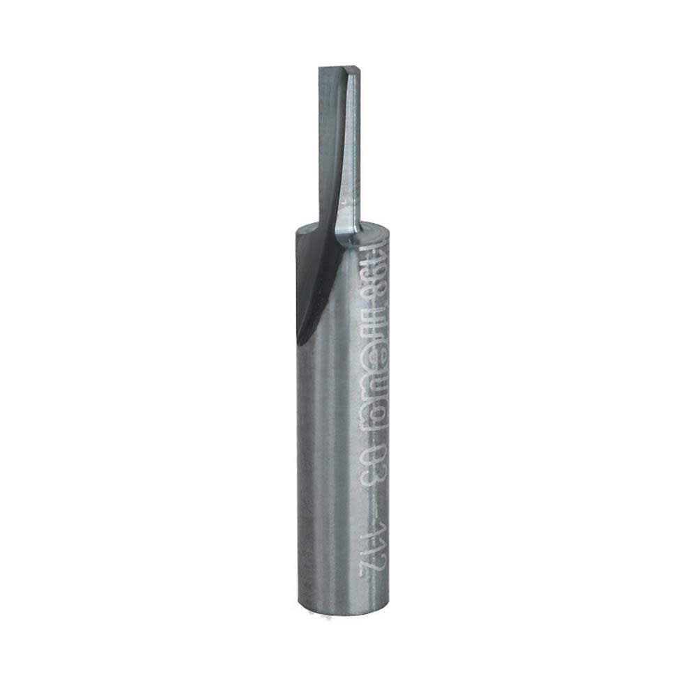 Freud 1/8 In. (Dia.) Single Flute Straight Bit with 1/4 In. Shank, large image number 1