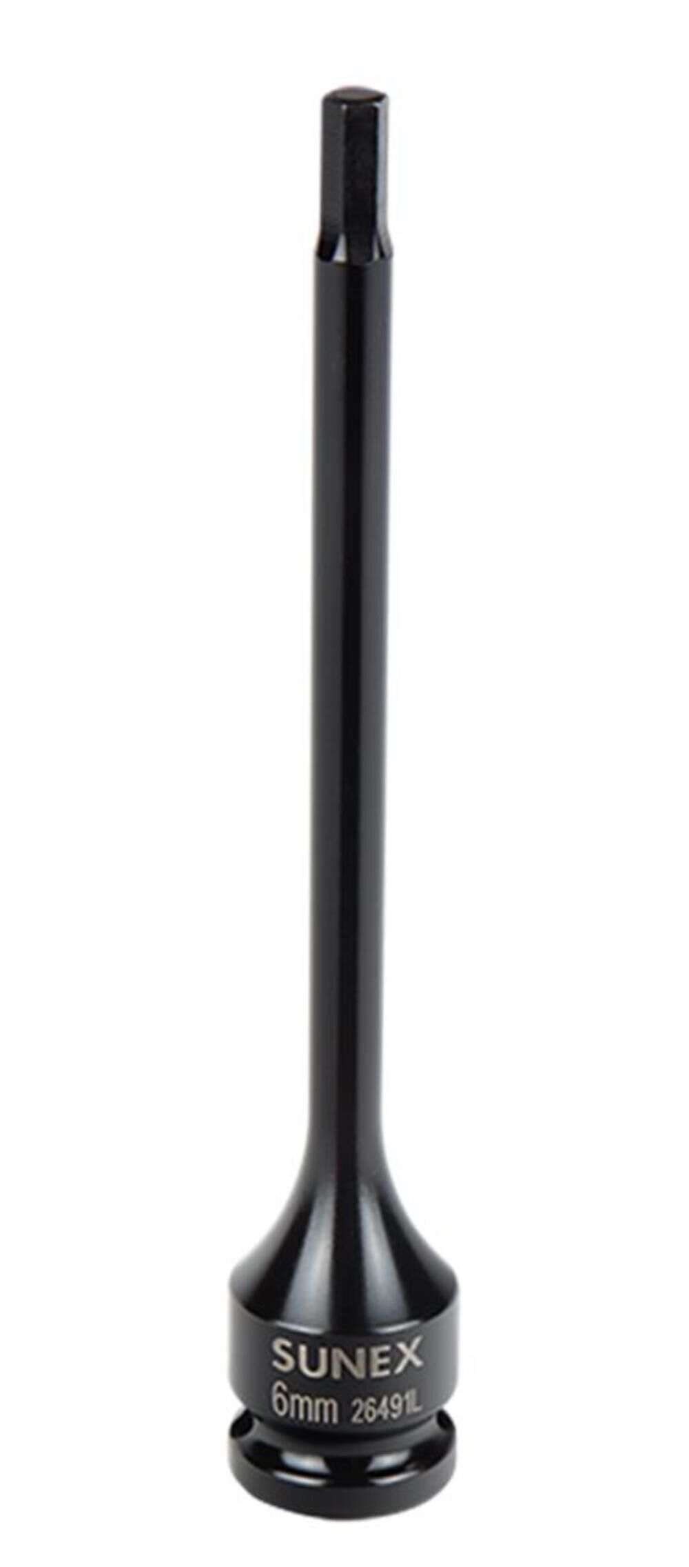 Sunex 1/2 In. Drive 6 mm Hex Impact Socket 26491L - Acme Tools