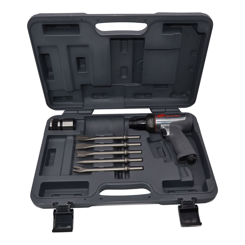 Ingersoll Rand Air Hammer and 5-Piece Chisel Set, 3530 BPM, large image number 2