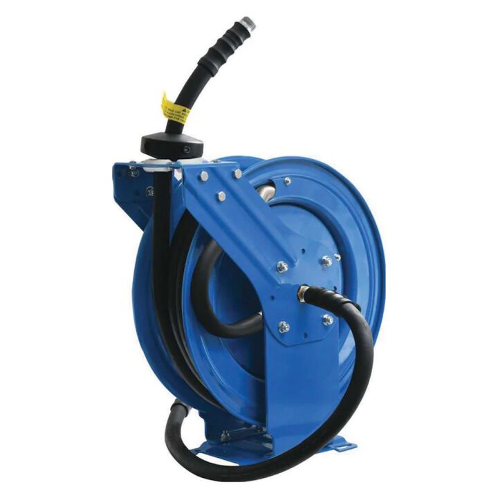 BluBird OilShield 1 Inch x 30 Ft. Rubber Fuel Transfer Hose Reel Assembly, large image number 5