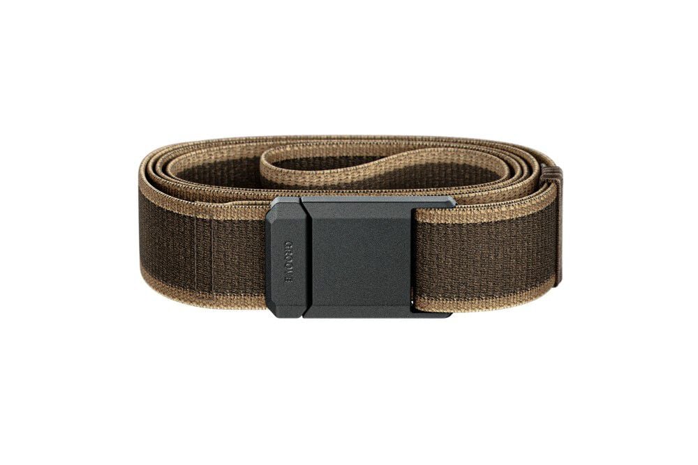 Groove Life Flex Adjustable Belt Brown with Black Buckle OSFM, large image number 1