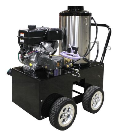 Hot Sting 3000 PSI 3.5 GPM Gas Powered Hot Water Pressure Washer with 5 Spray Nozzles, large image number 1