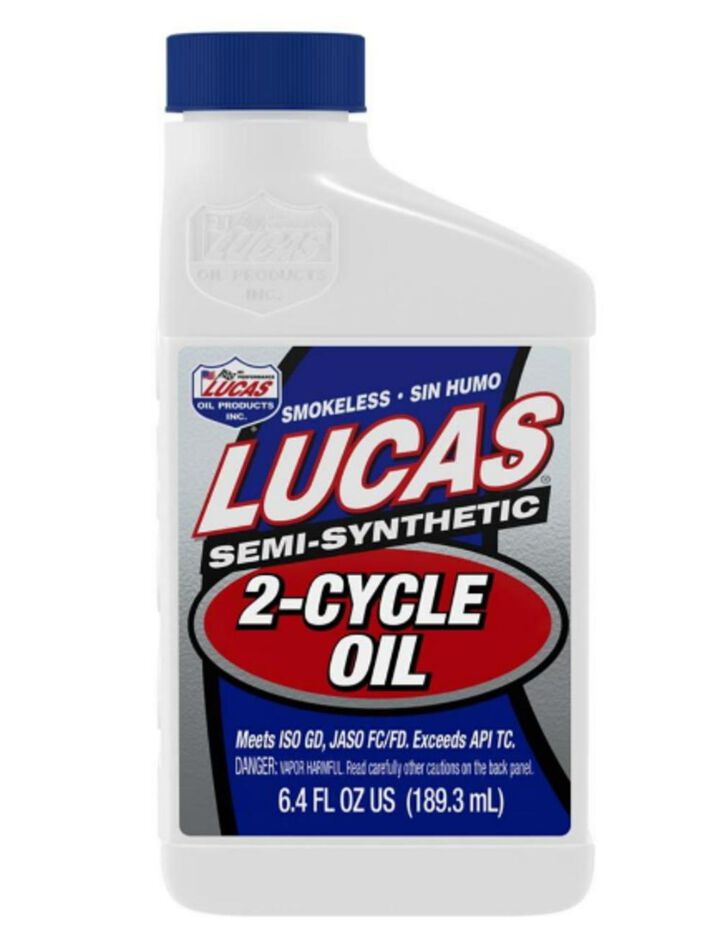 Lucas Oil Semi-Synthetic 2-Cycle Oil 6.4 Fluid Ounces, large image number 1