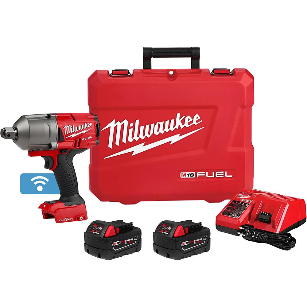 Milwaukee M18 FUEL with ONE-KEY High Torque Impact Wrench 3/4inch Friction Ring Kit, large image number 1