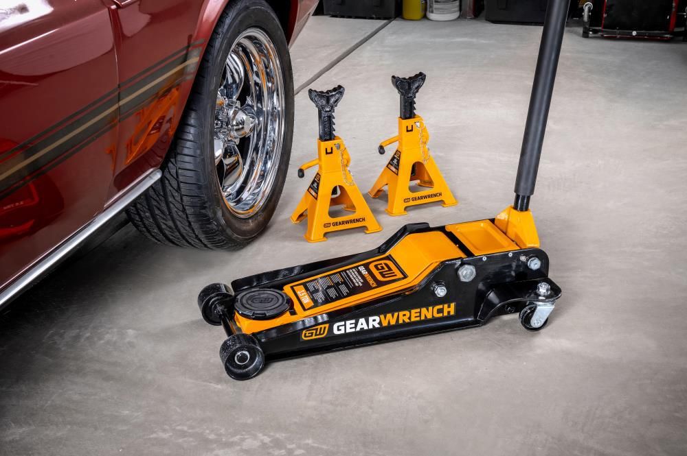 GEARWRENCH 3 Ton Ratcheting Jack Stand 2ct, large image number 3