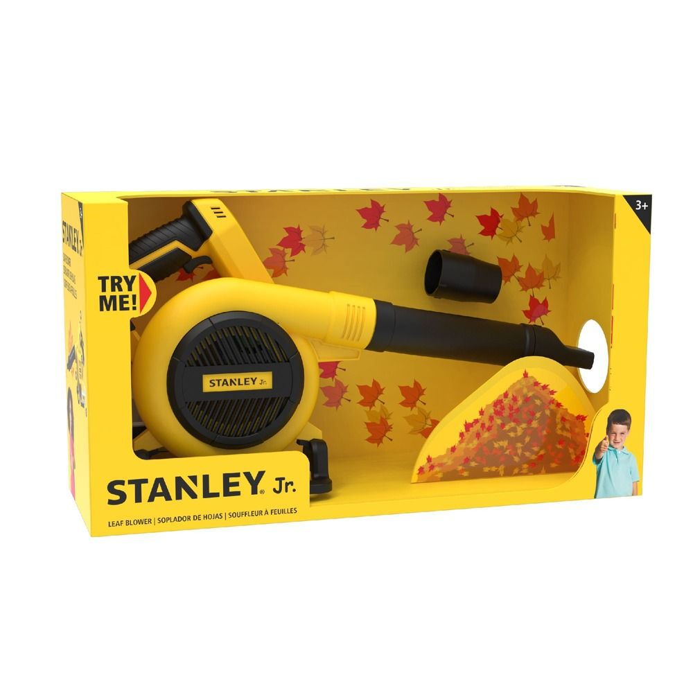 Stanley Jr Kids Battery-Powered Leaf Blower Toy, large image number 2
