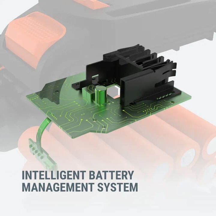 Worx PowerShare Pro 20V 4Ah Lithium Ion Power Tool Battery Pack with Fuel Indicator, large image number 2