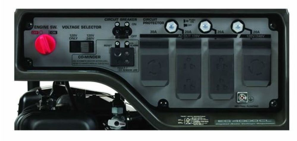 Honda 6,500 Watt Gas Powered 49-State Portable Generator