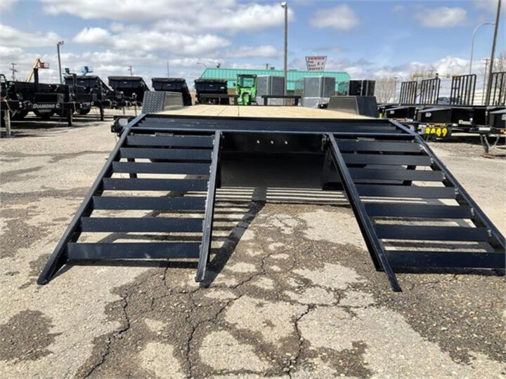 Doolittle Trailer Mfg 7' x 20' Equipment Hauler 2022 Black, large image number 9