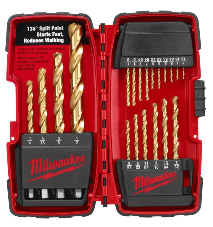 Milwaukee Thunderbolt Titanium Coated Drill Bit Set 20pc, large image number 9