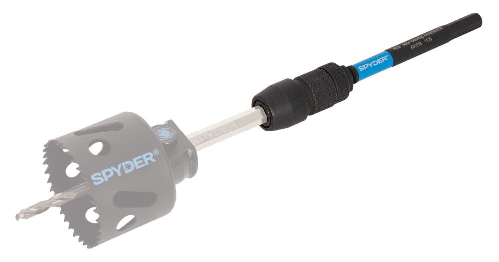 Spyder 6 Inch Hex 8 and 10 Dual Locking Hole Saw Pilot Bit Extension, large image number 2