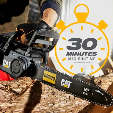 CAT DG630.9 60V 16inch Brushless Chainsaw (Bare Tool), large image number 2