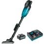 Makita 40V max XGT Brushless Cordless 4-Speed HEPA Filter Compact Stick Vacuum Kit (4.0Ah)