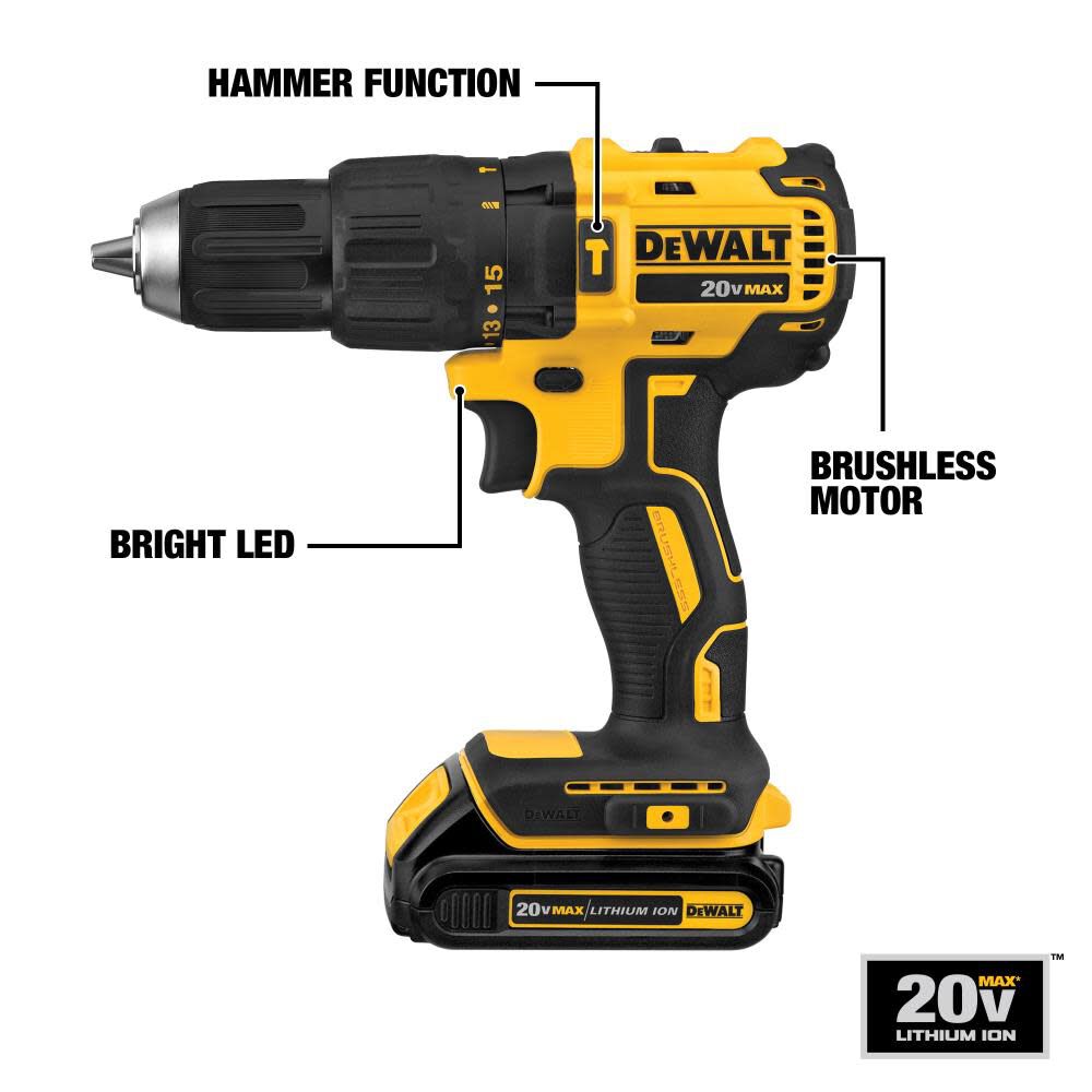 DEWALT 20V 3 Tool Combo Kit Brushless Bundle, large image number 7