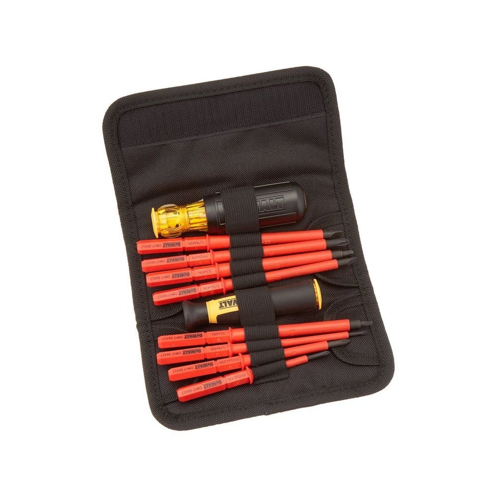 DEWALT 10 Piece Vinyl Grip Insulated Screwdriver Set, large image number 2