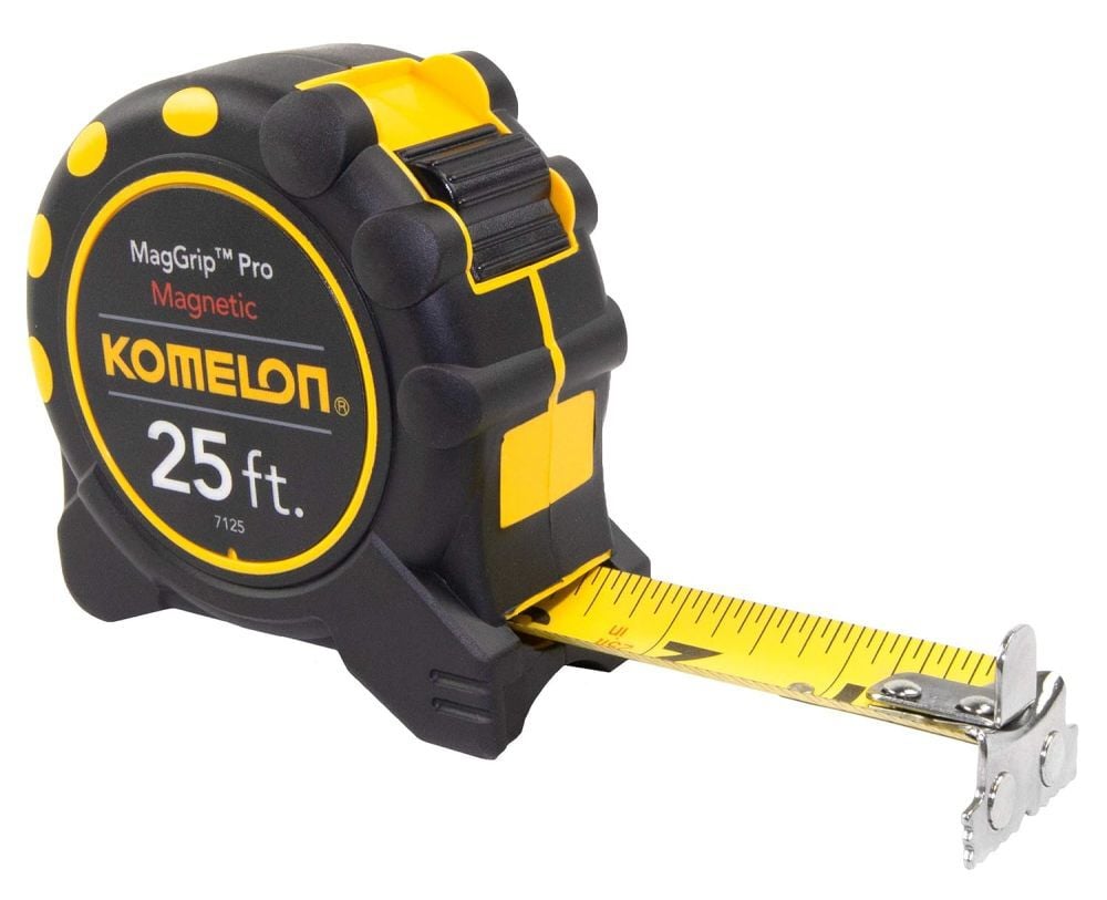 Komelon MagGrip 25 Ft. x 1 Inch Measuring Tape with Magnetic End, large image number 1