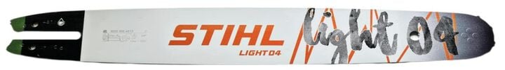 Stihl ROLLOMATIC E 16 Inch Long 3/8 Inch Low-Profile Pitch 0.050 Inch Gauge Chainsaw Guide Bar