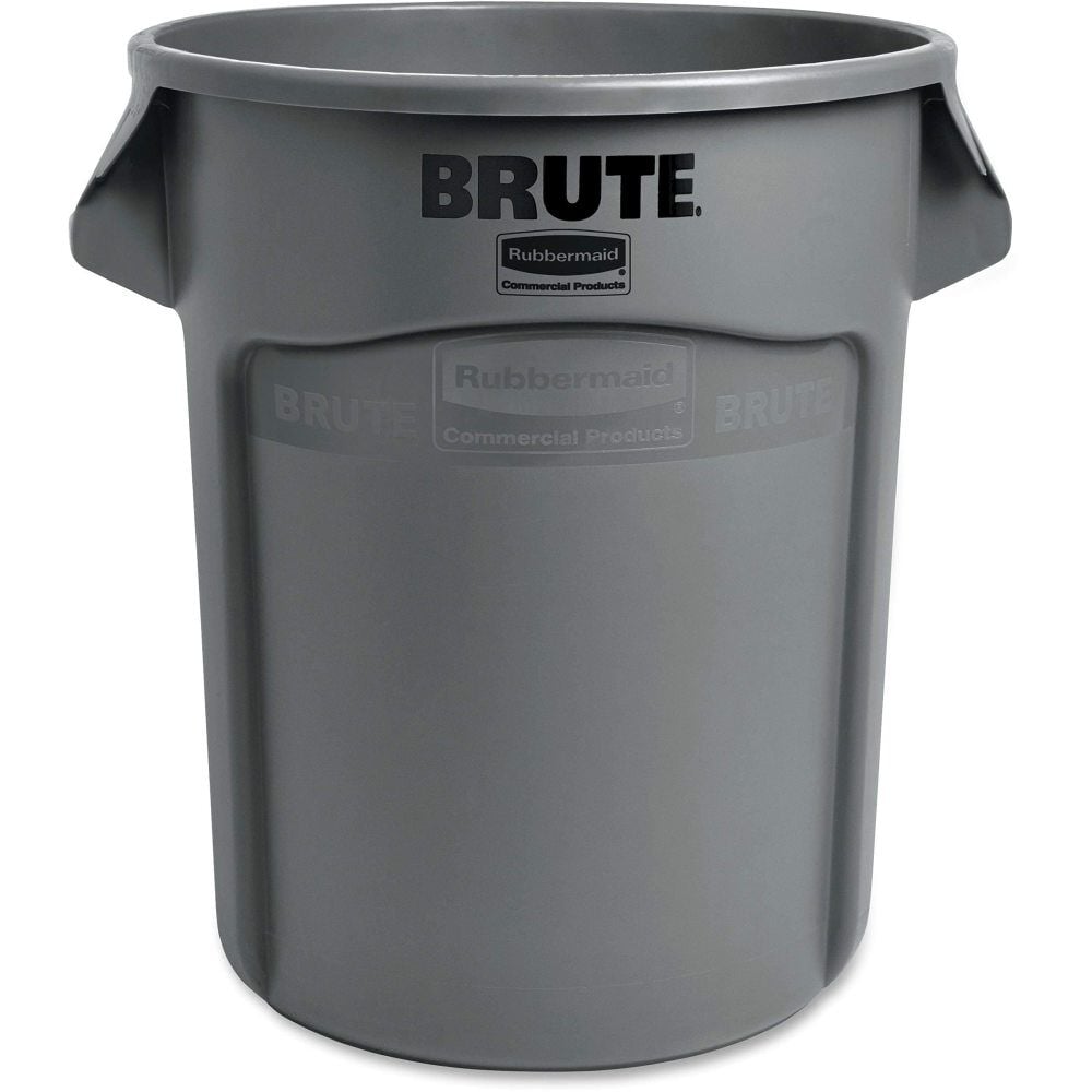 Rubbermaid Vented Brute 20 Gallon Gray Resin Container without Lid, large image number 1