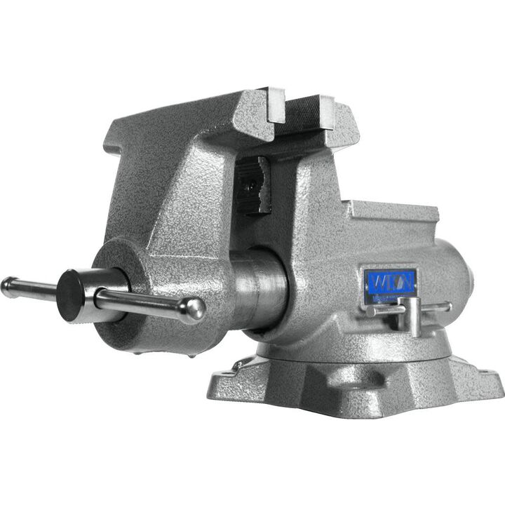 Wilton Mechanics Pro Vise 6-1/2in Jaw Width 6-1/2in Jaw Opening 360 Swivel Base