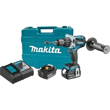 Makita 18V Lithium-Ion Brushless Cordless in. Hammer Driver-Drill Kit XPH07TB from Makita - Acme Tools