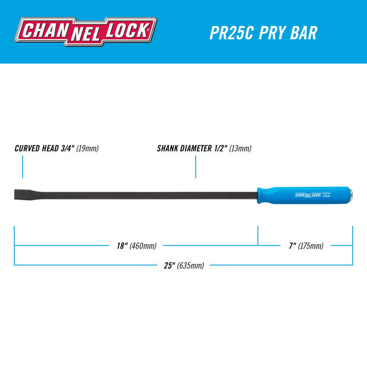 Channellock 25 Inch Pry Bar, large image number 4