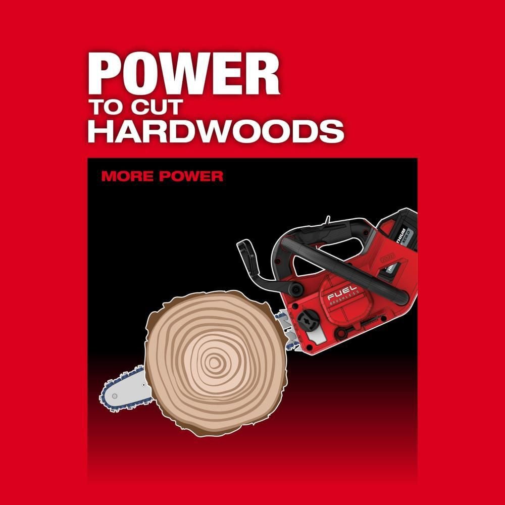 Milwaukee M18 FUEL 14inch Top Handle Chainsaw (Bare Tool), large image number 4
