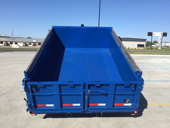 Diamond C MDT 10 Ft Telescopic Dump Trailer, large image number 10