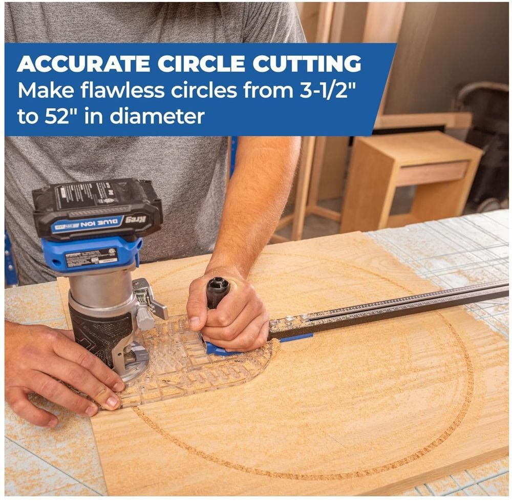 Kreg Trim Router Circle Guide, large image number 2