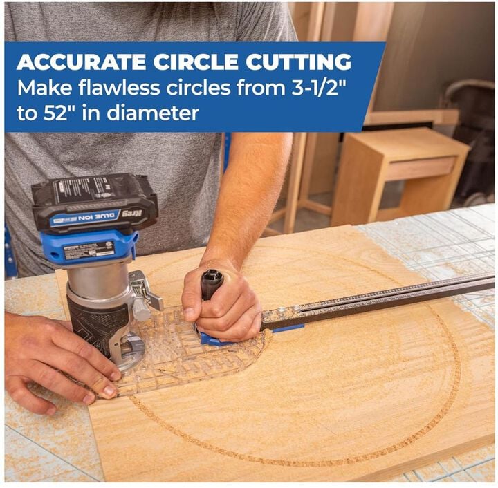 Kreg Trim Router Circle Guide, large image number 1