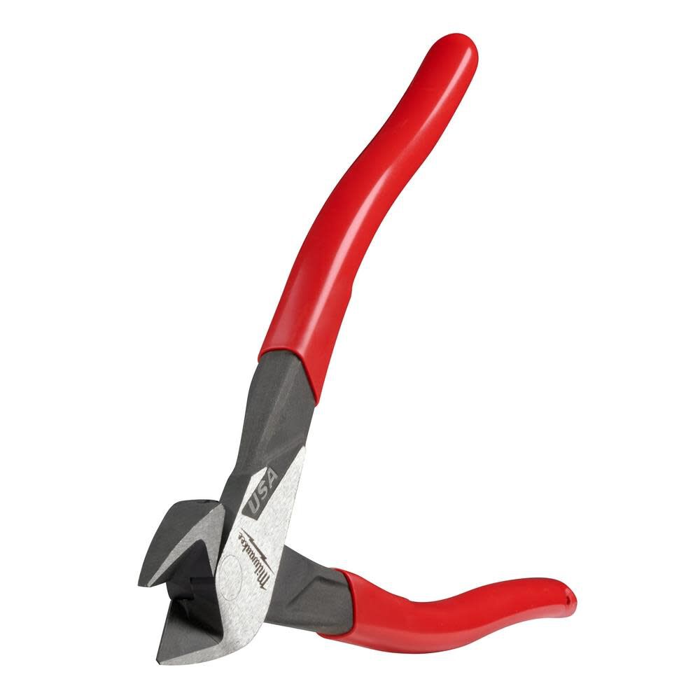 Milwaukee 8inch Diagonal Dipped Grip Cutting Pliers (USA), large image number 9