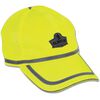 Ergodyne GloWear 8930 Hi-Vis Lime Baseball Cap, small
