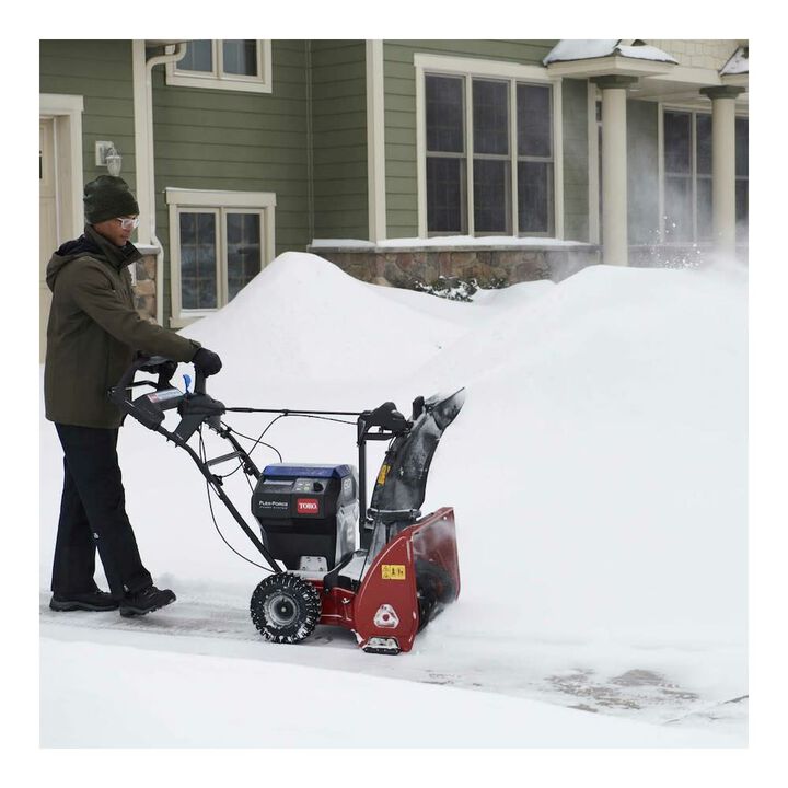 Toro SnowMaster 60V 24in Snow Blower Kit with Battery and Charger, large image number 6