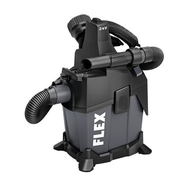 FLEX 24V 1.6 Gallon WET/DRY Vacuum (Bare Tool)