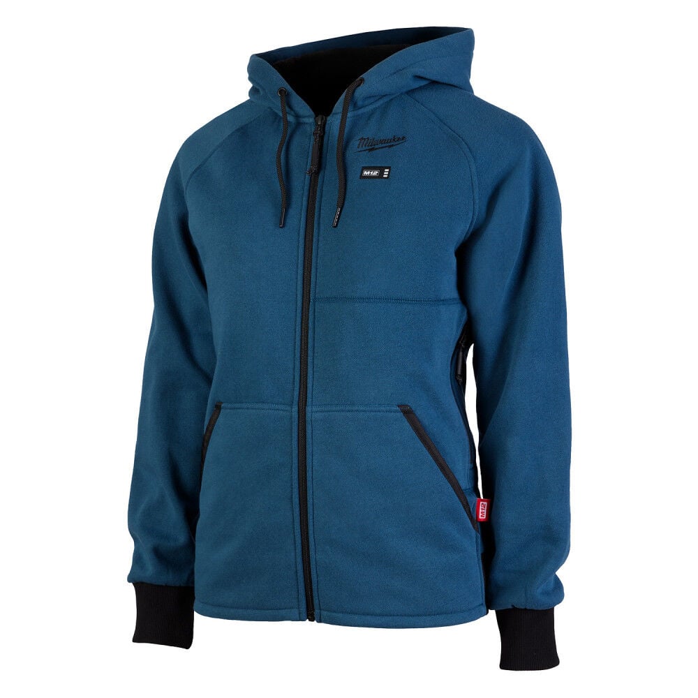 Milwaukee M12 Womens Heated Hoodie Kit Blue Size 2XL – 336BL-212X