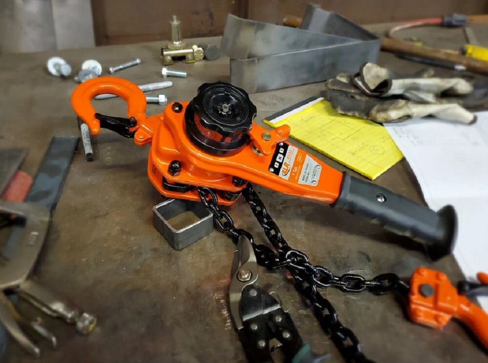 Atlas Lifting and Rigging ALH 3.2 Ton Lever Chain Hoist 20 Ft. Chain Ship Hook, large image number 3