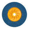 Spyder 4.5 Inch Ceramic Abrasive Flap Disk, 60 Grit, 5/8 Inch-11 Arbor Type 27, small image number 3