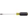 Klein Tools 1/4 In. x 8 In. Round Shank Cabinet Tip Screwdriver, small