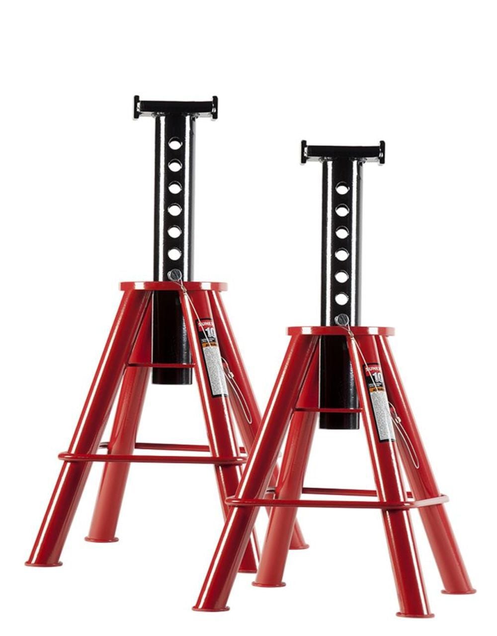 Sunex 10 Ton Medium Height Pin Type Jack Stands (Pair), large image number 8