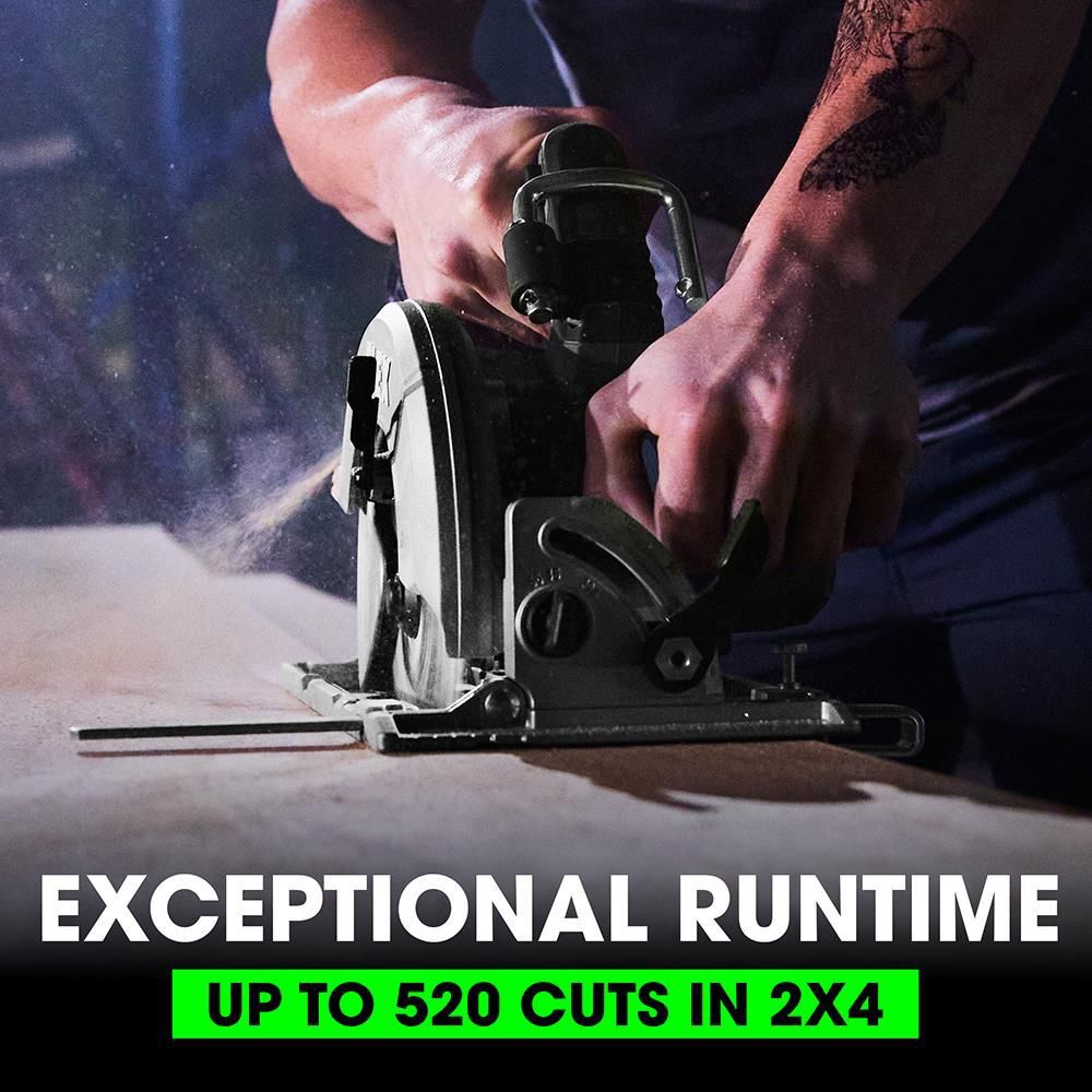 FLEX 24V 7-1/4-In Circular Saw Kit, large image number 6