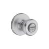 Kwikset Satin Chrome Bed/Bath Tylo Mobile Home Privacy Door Knob Set, small image number 3