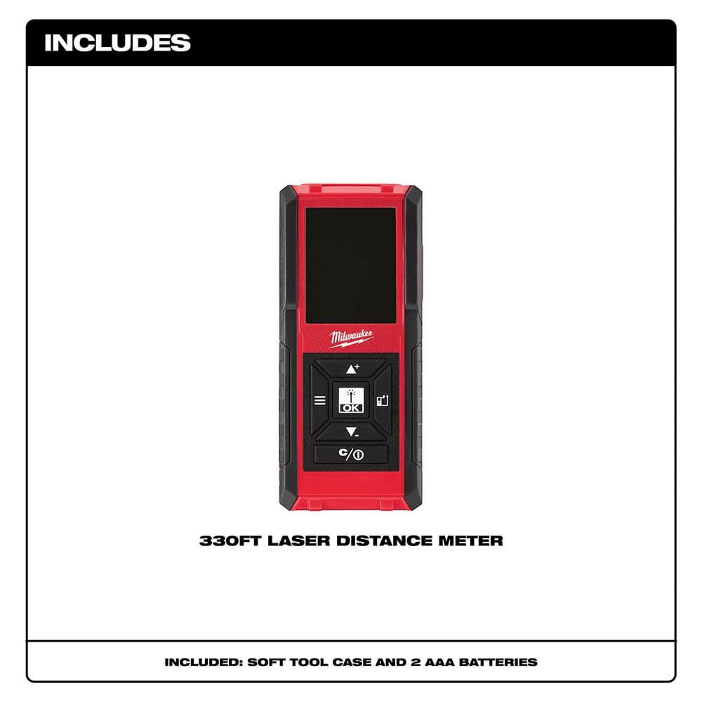 Milwaukee 330 Ft Laser Distance Meter 48 22 9803 Simolary simolary.com 9