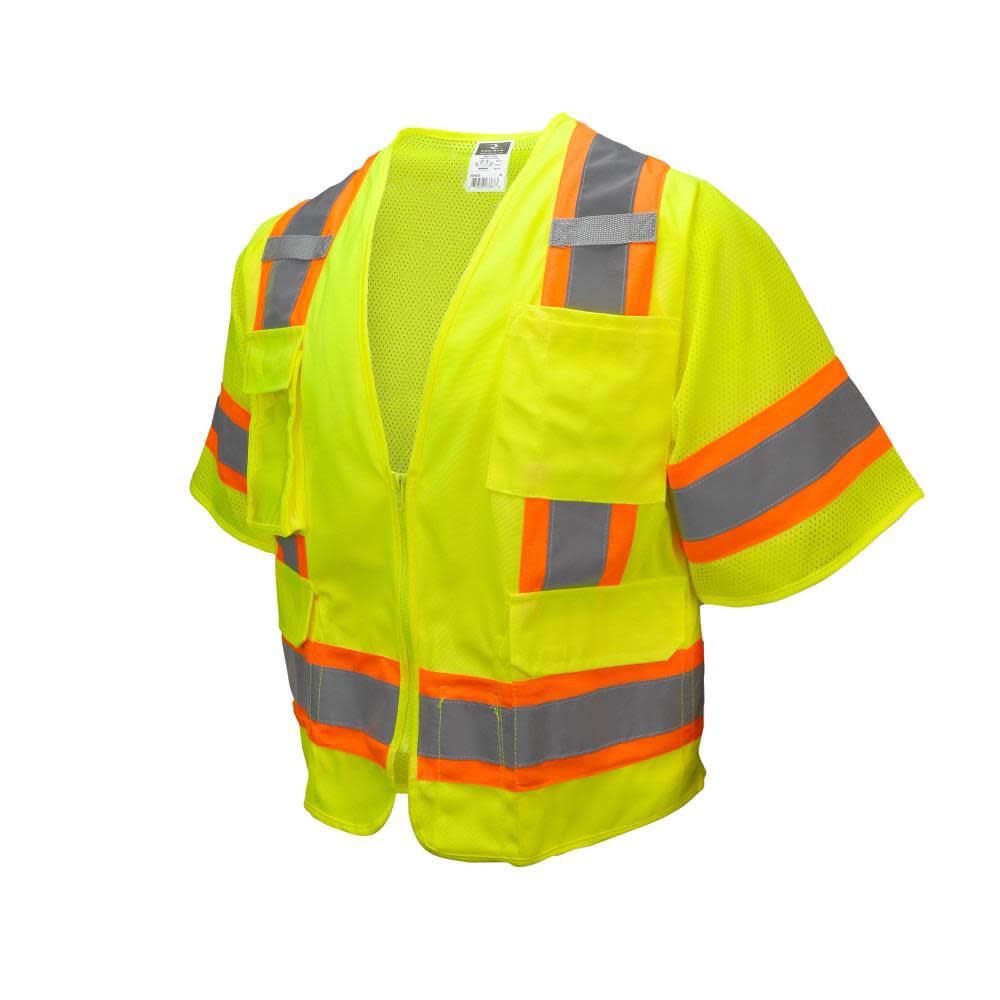Radians SV63 Two Tone Surveyor Type R Class 3 Two Tone Safety Vest, large image number 7
