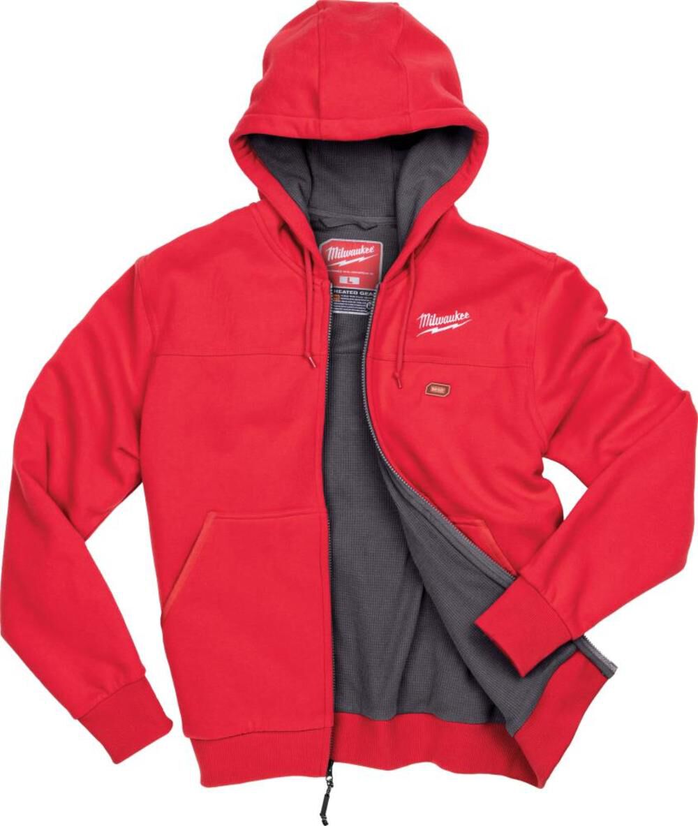 Milwaukee M12 Heated Hoodie Kit Medium Red 302R 21M Acme Tools
