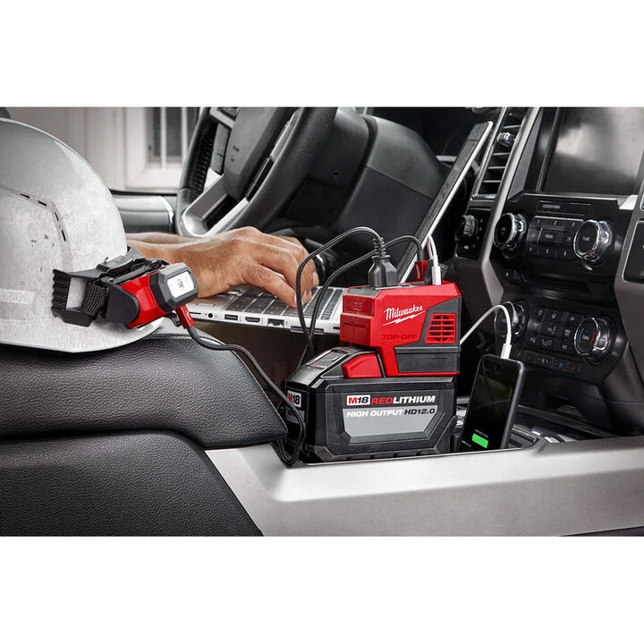 Milwaukee M18 TOP-OFF 175W Portable Power Supply Inverter, large image number 20