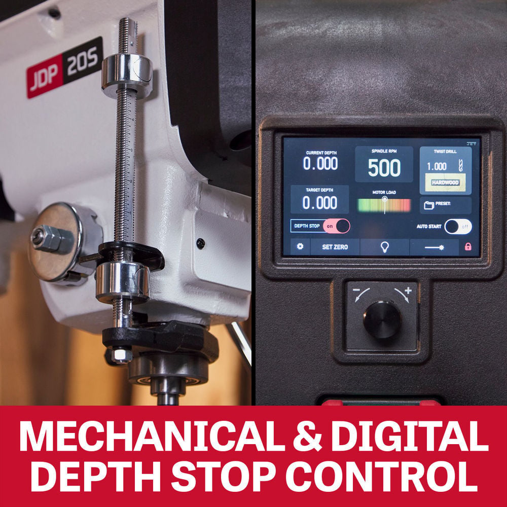 JET JDP-20S 20 Inch Smart Drill Press, large image number 2