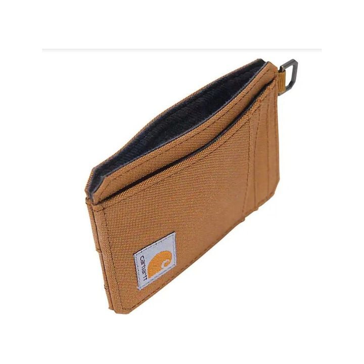 Carhartt Brown 700D Nylon Duck Front Wallet, large image number 4